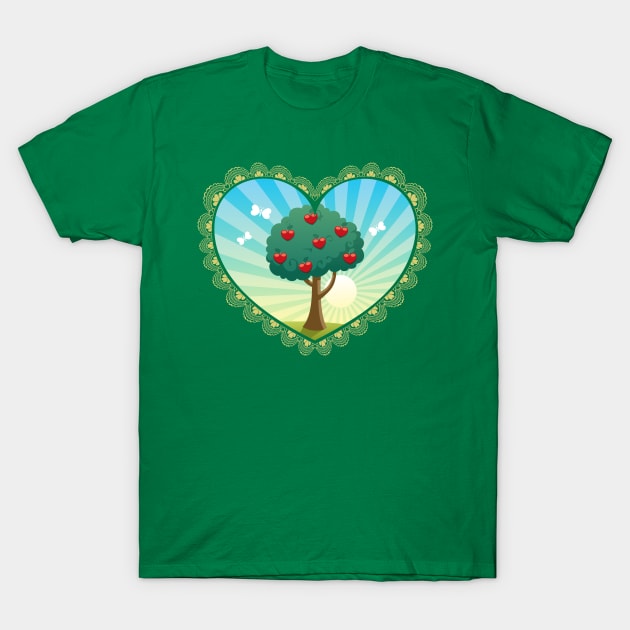 Love Tree T-Shirt by Malchev